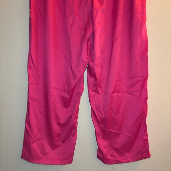 Women’s Solid Plicated High Waisted Straight Leg Trousers Size 4X - Picture 6 of 10